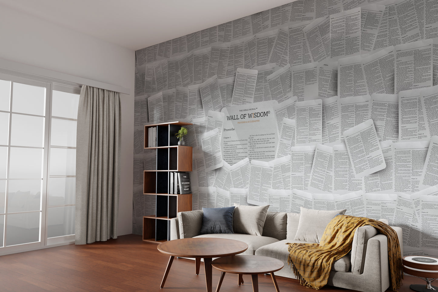 Wall Mural: "The Wall of Wisdom"
