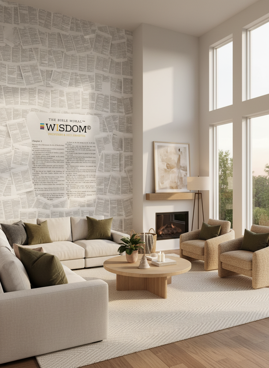 The Bible Mural Wallpaper