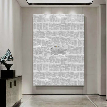 Canvas: "Wall of Prayers Psalm"