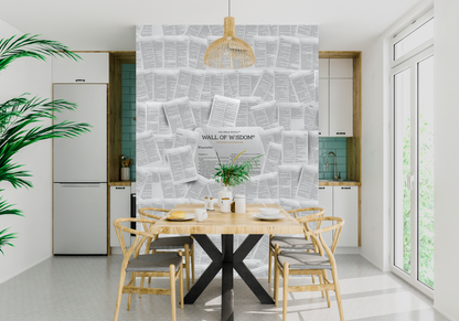 Wall Mural: "The Wall of Wisdom"